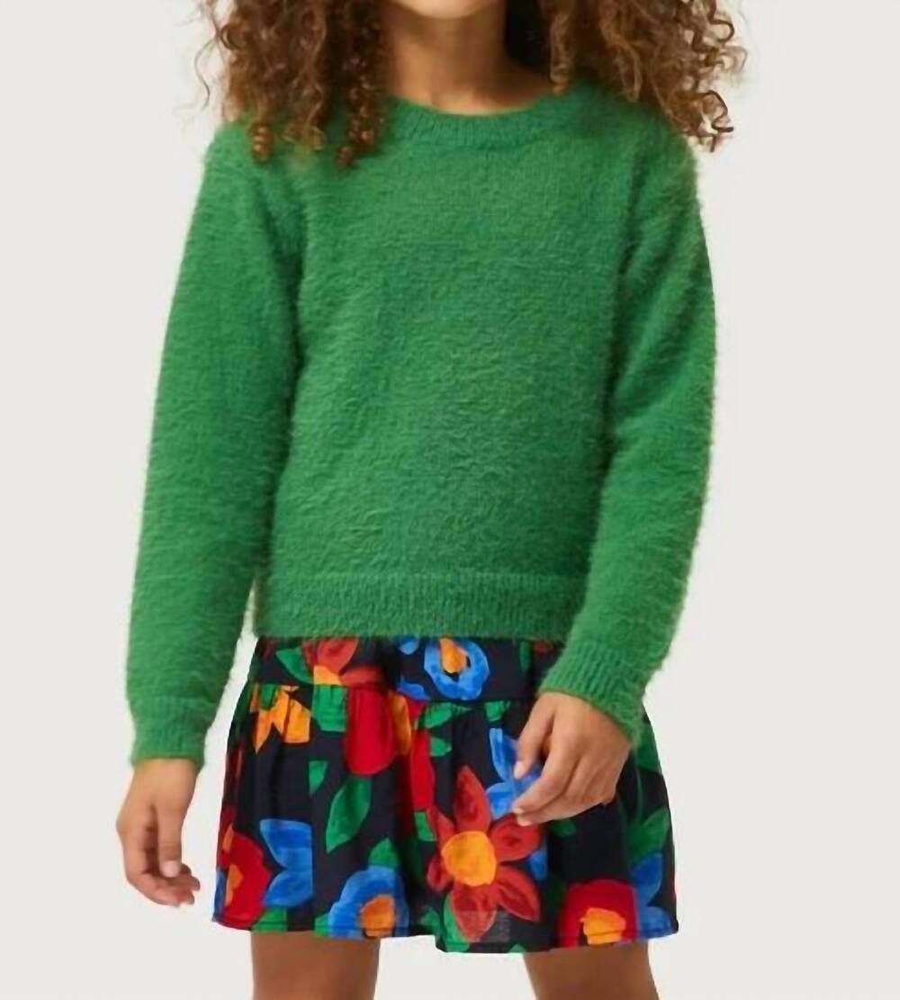 NEW COMPANIA FANTASTICA girls bright floral skirt in multi